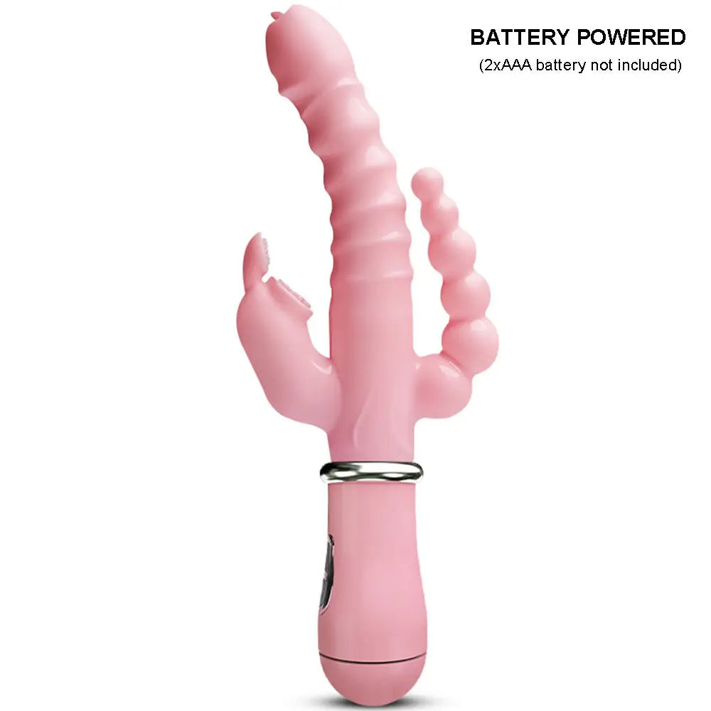Rabbit Vibrator with Clitoral Suction