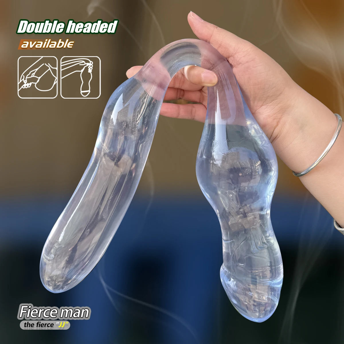Double headed dildo, oversized, double penetration dildo, masturbation, vagina, anal plug, sex toy, female dildo, insertion type