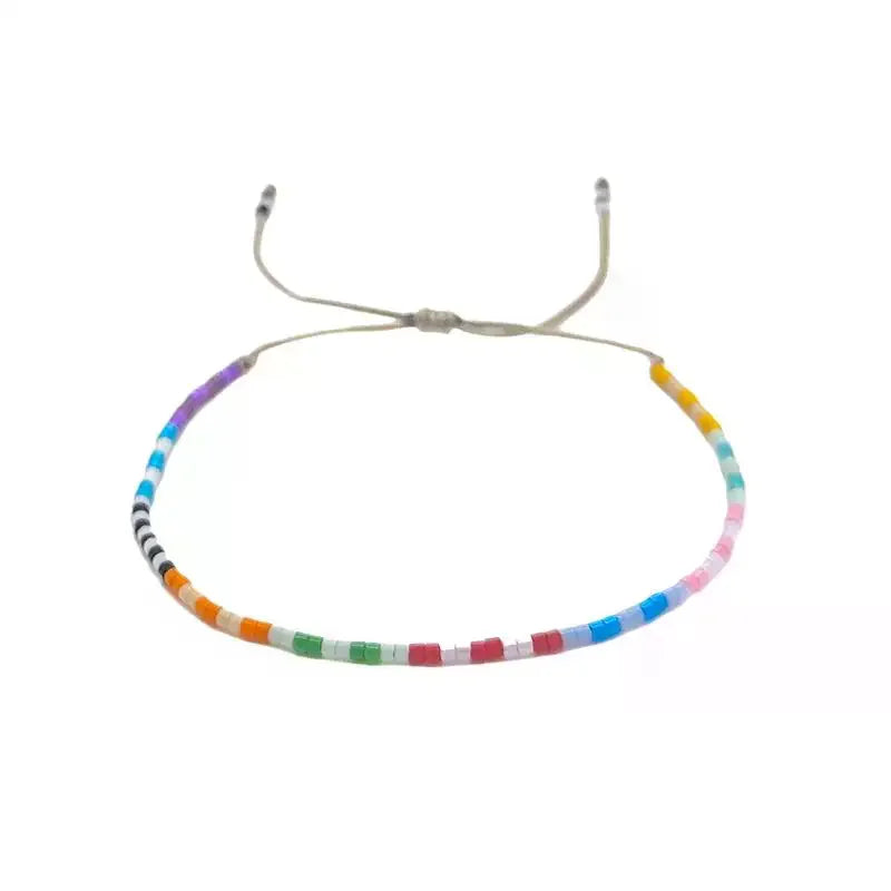 Colorful Handmade Beaded Bracelet