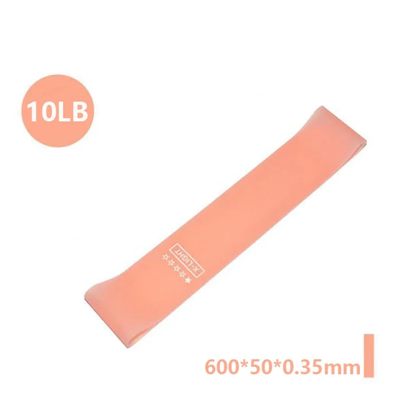 Portable Rubber Fitness Resistance Band