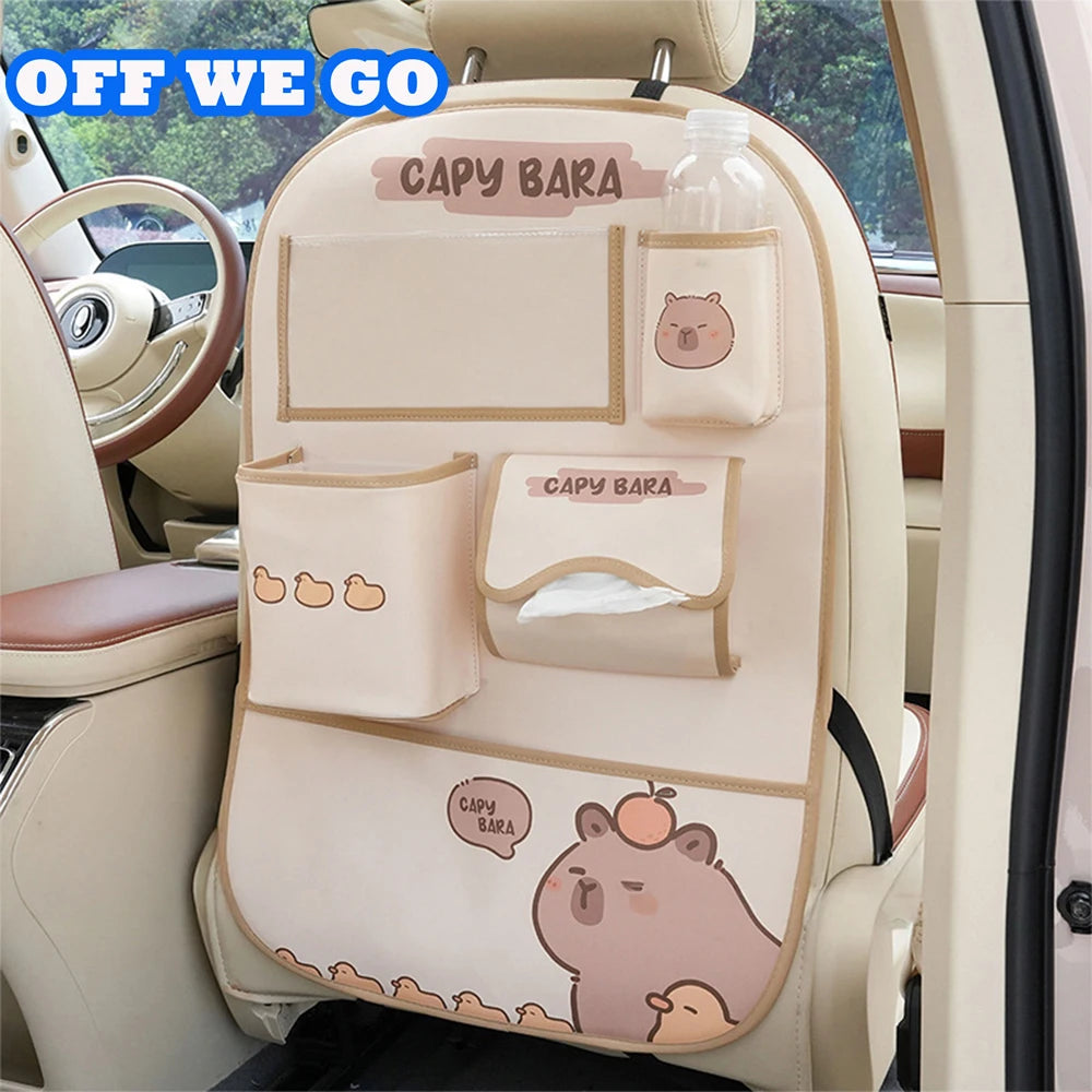 Car Seat Storage Organizer Seat Back Storage BagHanging Bags Car Stowing Tidying Pocket  Car Interior Accessories