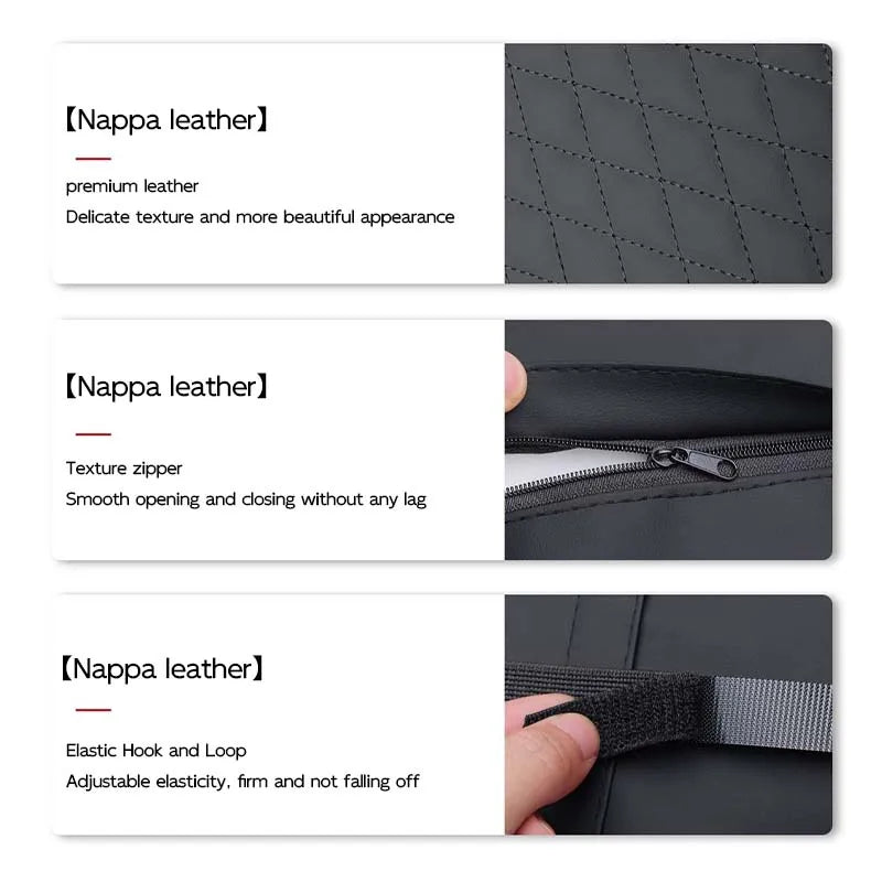 Car Armrest Storage Box with Cup Holder Center Console Organizer Heightening Cushion for Vehicle Interior Organization