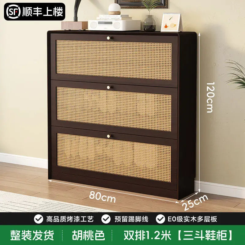 Narrow Corner Shoe Storage Cabinet