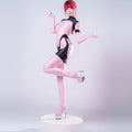 Sexy women gloss see through swimsuit Oil shiny back zipper jumpsuit body suits japanese swimsuit play the role Tights