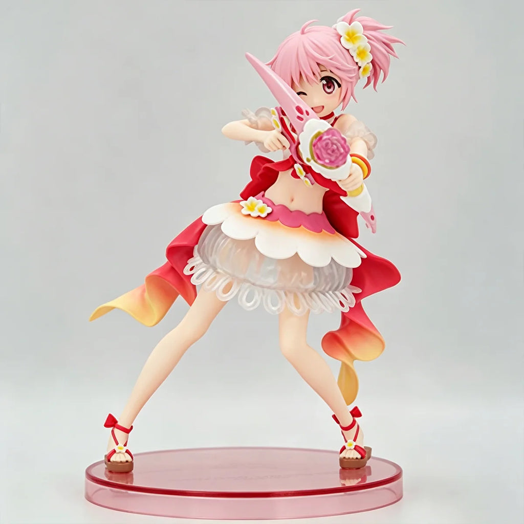 Original Konami Puella Magi Madoka Magica Anime Kaname Madoka & Akemi Homura Action Figurine Toys PVC Model Figuarts