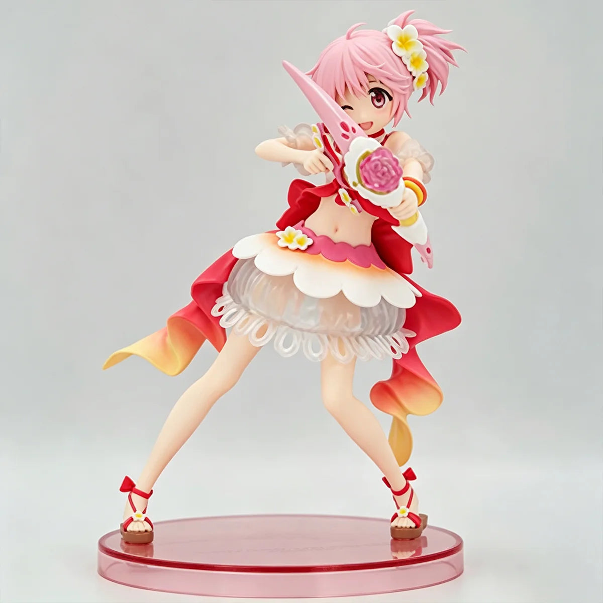 Original Konami Puella Magi Madoka Magica Anime Kaname Madoka & Akemi Homura Action Figurine Toys PVC Model Figuarts