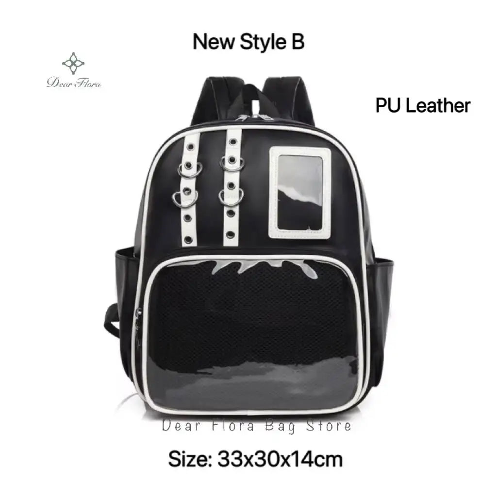 Y2K Mini Transparent Ita Backpack