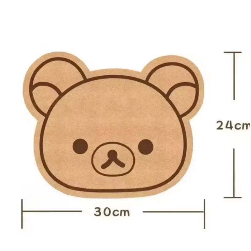 Rilakkuma Bear Felt Wall Decor Panel