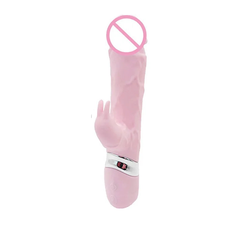 Rechargeable Rabbit Vibrator with Dual Stimulation