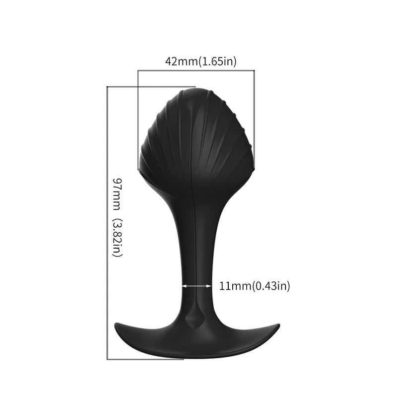 Wearable Silicone Anal Bead & Plug