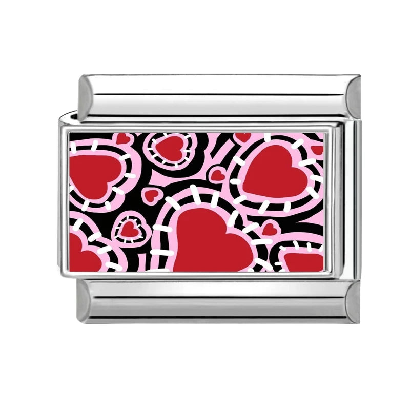 Cute Animal & Rainbow Italian Charm Links – 9mm