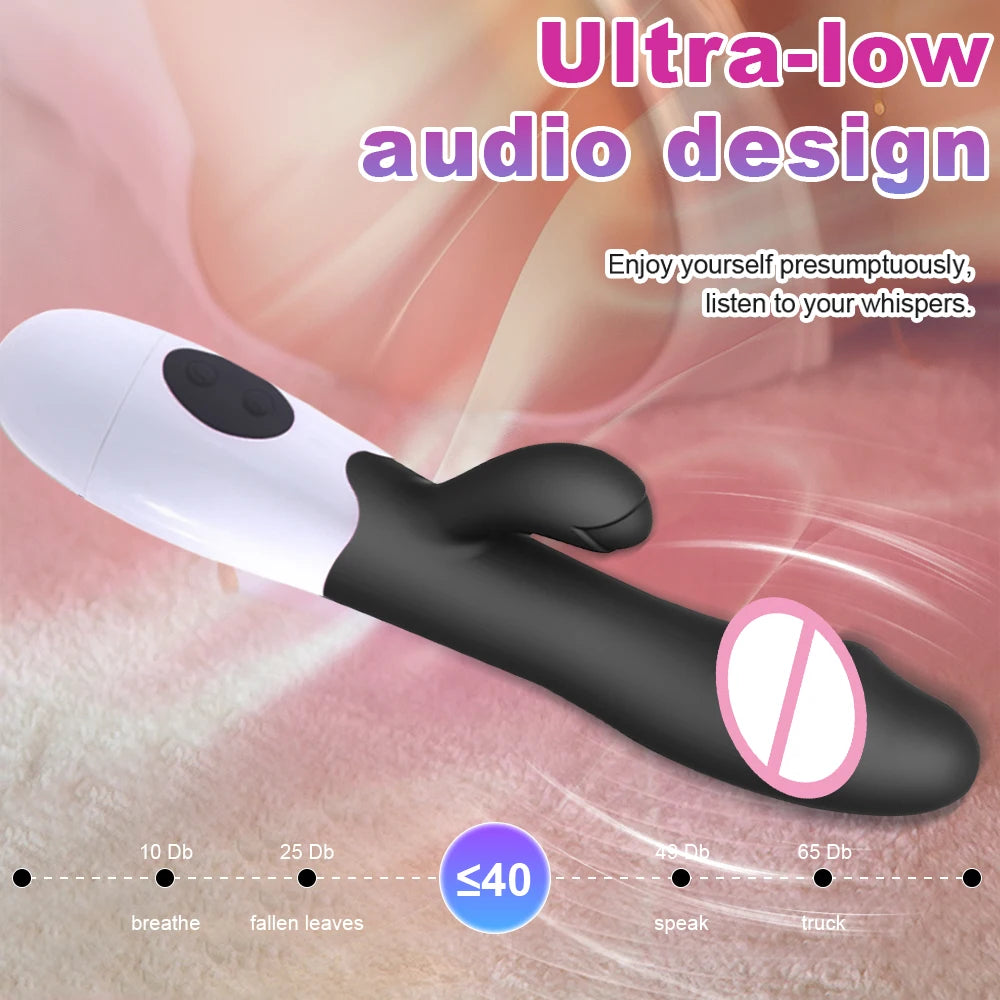 Rotating & Thrusting Rabbit Vibrator