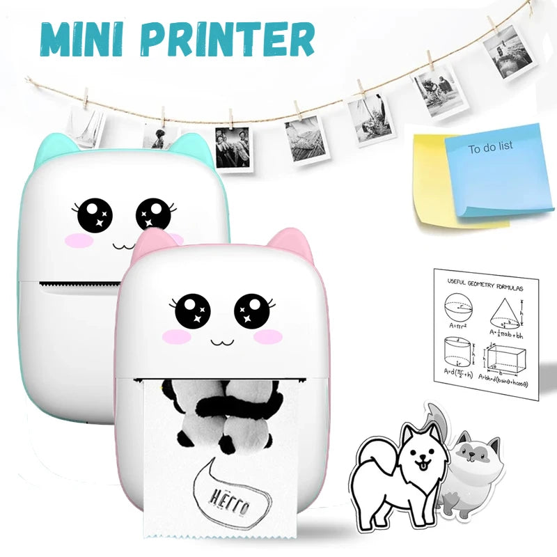 200 dpi Mini Bluetooth Pocket Thermal Printer