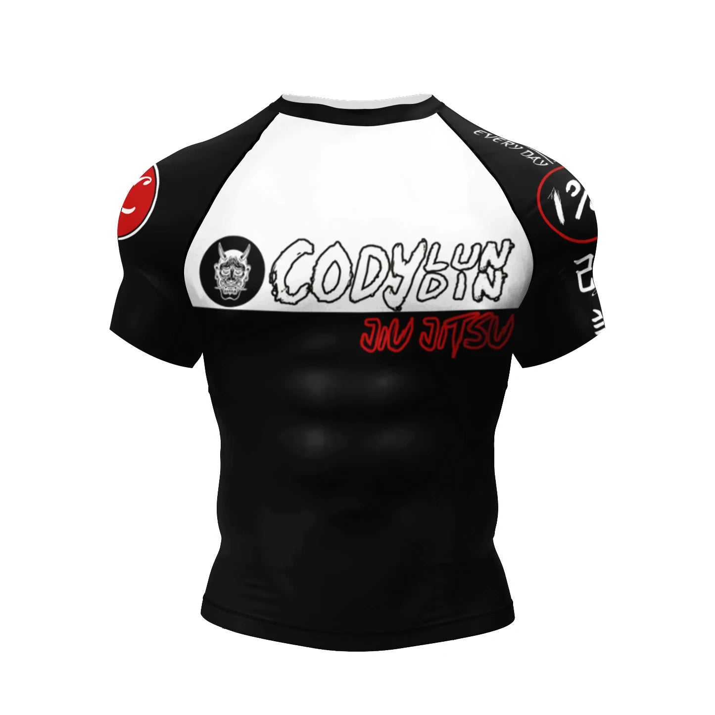Brazilian Jiu-Jitsu  Rash Guard, Men Women Quick Dry Breathable Grappling Training Compression Tee Summer Fashion Streetwear