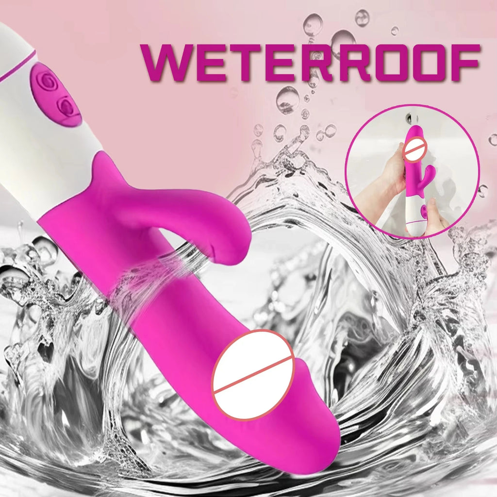 Powerful Dual-Stimulation Rabbit Vibrator