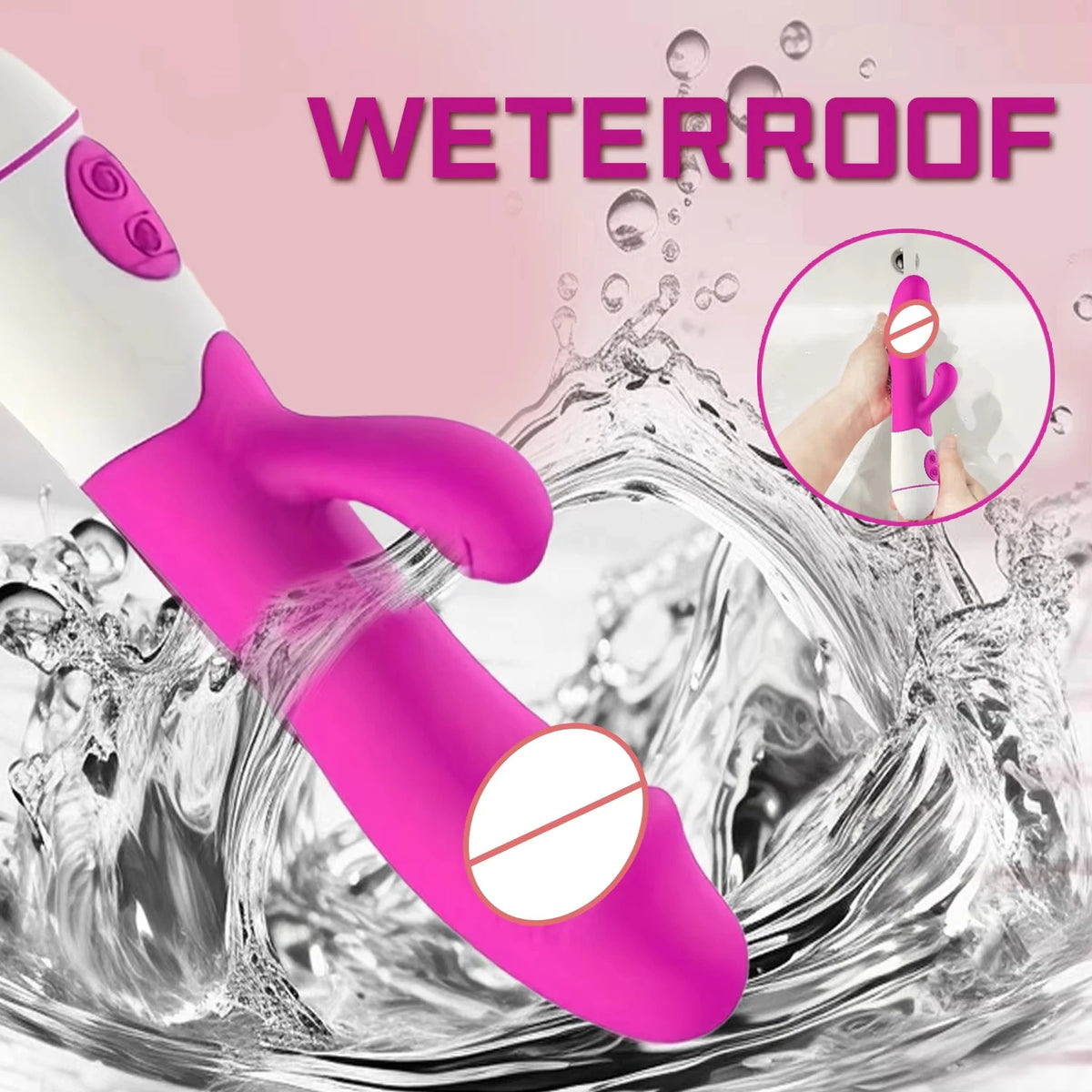 Powerful Dual-Stimulation Rabbit Vibrator