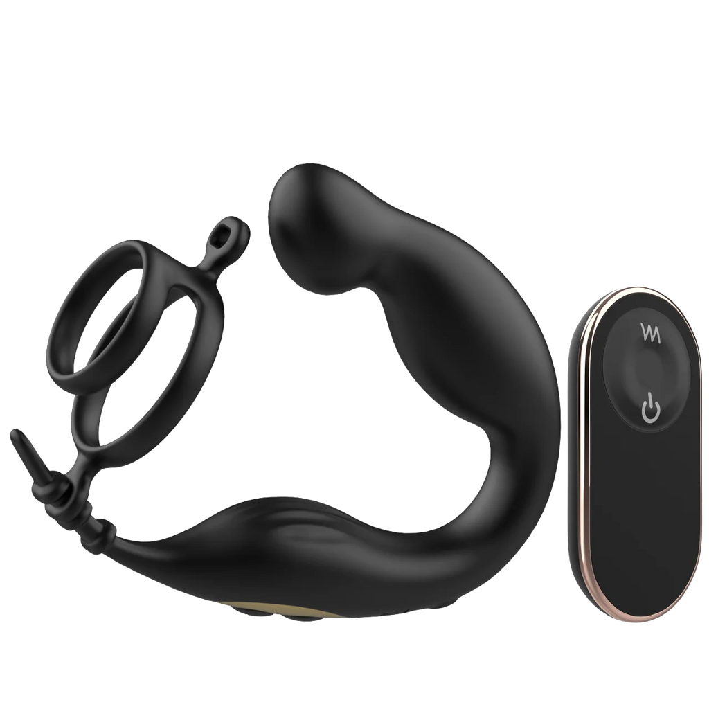 9-Mode Prostate Massager with Triple Rings
