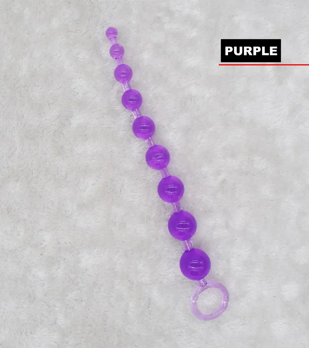 Extra-Long Silicone Beginner Anal Beads