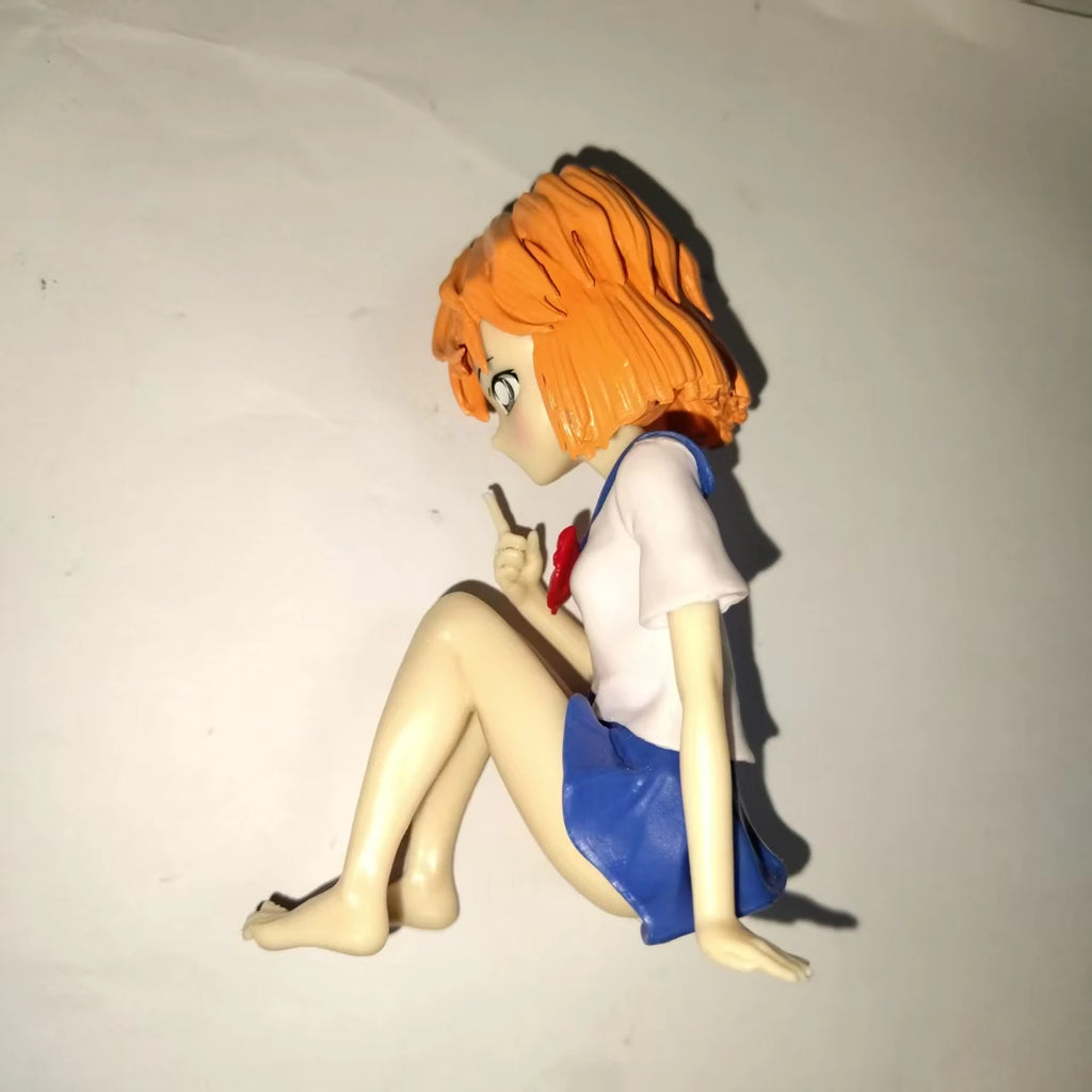 Anime figurine+car mounted+decorative ornaments+ST Detective Conan-Q version Ai Haibara