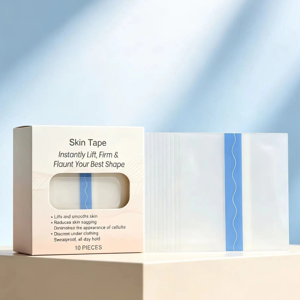 Thigh Lift Tape Invisible Anti-Friction Smooth Wrinkles Firming for Sagging Skin Breathable Transparent Waterproof Adhesive Tape