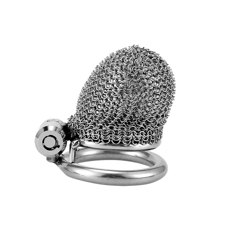 Mesh Stainless Steel Chastity Cage