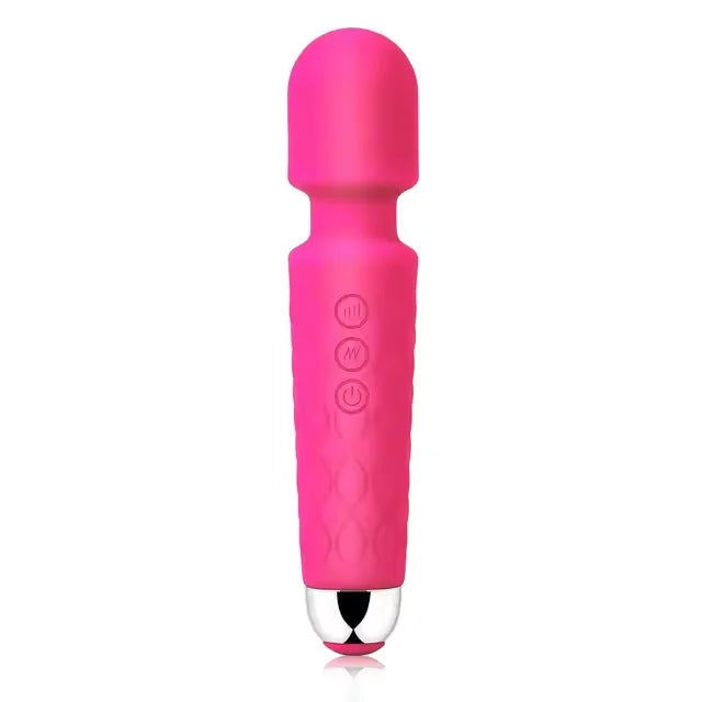 Rechargeable Wand Vibrator – 20 Patterns/8 Speeds