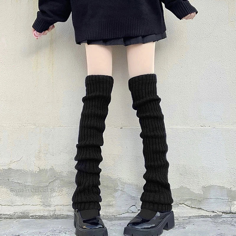70cm Over-Knee Knitted JK Leg Warmers