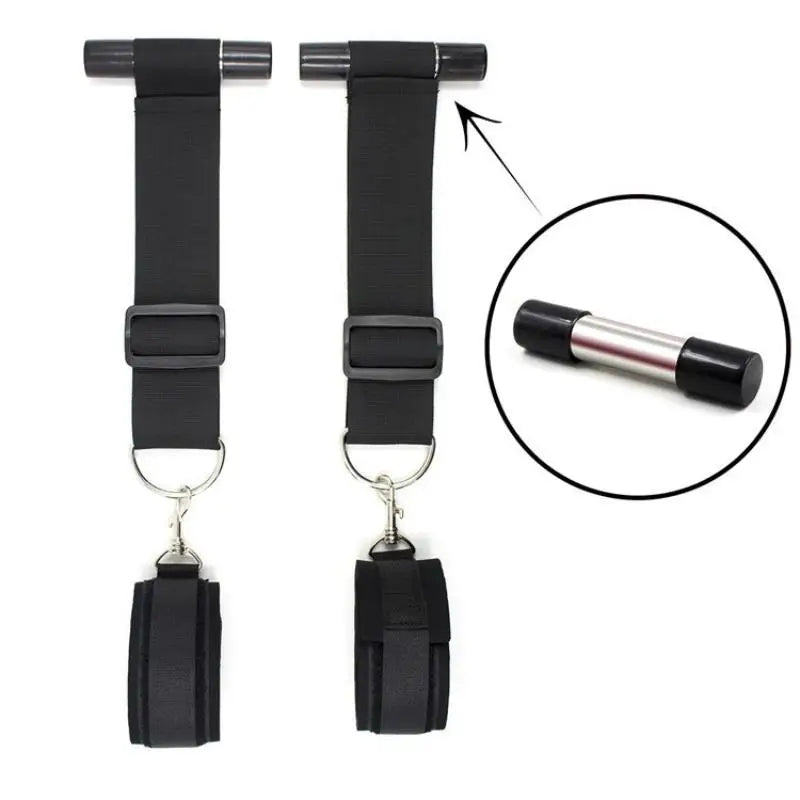 Door-Mount BDSM Restraint Handcuff Set