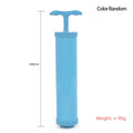 Vacuum Bag for Clothes Storage Bag With Valve Transparent Border Folding Compressed Organizer Travel Space Saving Seal Packet