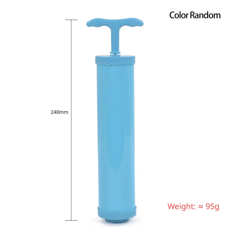 Vacuum Bag for Clothes Storage Bag With Valve Transparent Border Folding Compressed Organizer Travel Space Saving Seal Packet