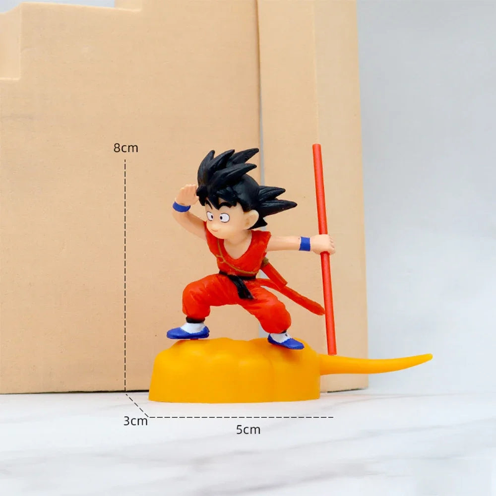 Cartoon Anime Figure Dragon Ball Z Children Toys Doll Kawaii Goku Model Accessories Children's Toy Gift Action Figures Hobbies