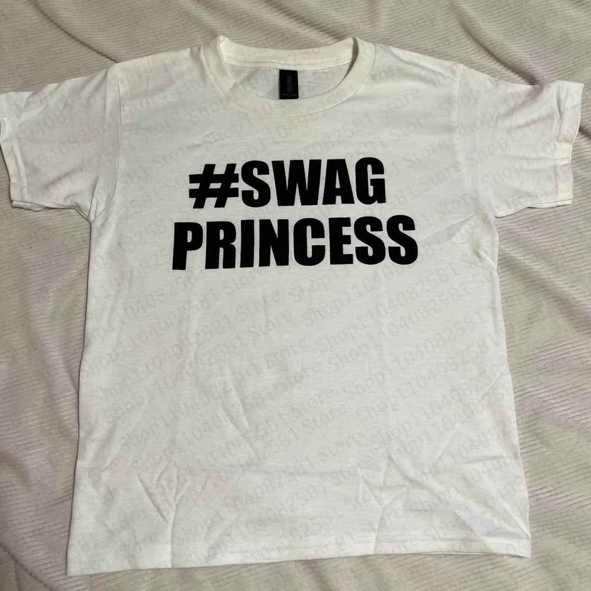 Retro 2000s Letter Baby Tee