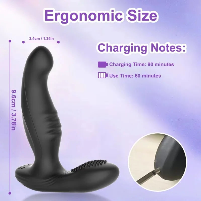App-Control 7-Mode Thrusting Prostate Massager