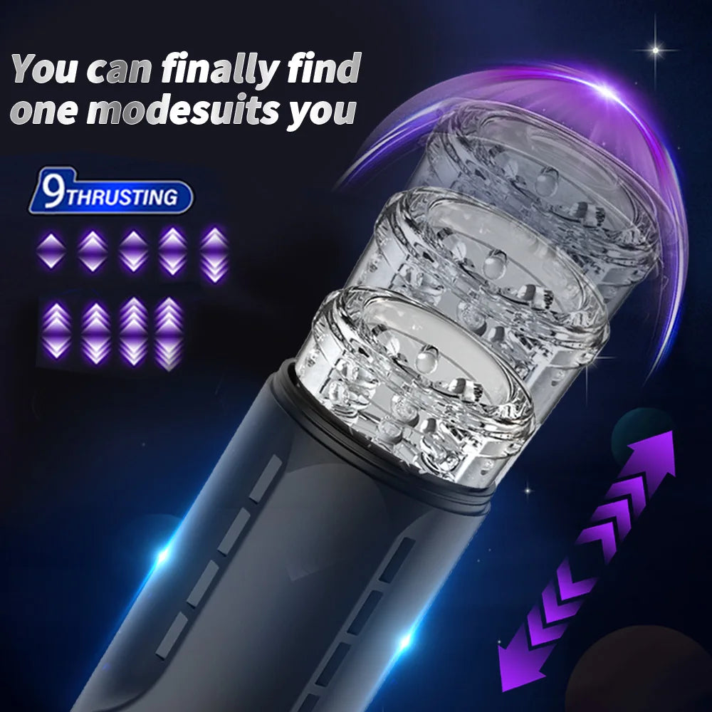 Automatic 9-Mode Male Stroker
