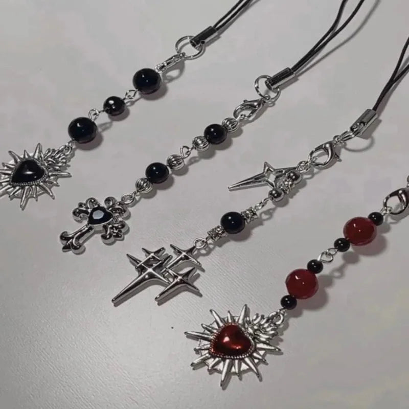 Handmade Gothic Phone Charms
