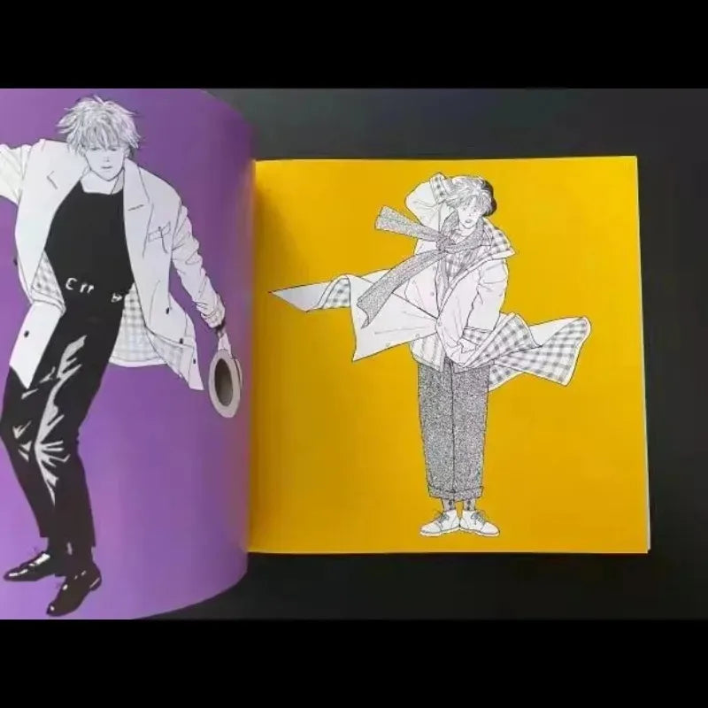 BANANA FISH Official Art Book ANGEL EYES Illustration Collection Artwork Artbook Manga Comic Ash Lynx Akimbo Yoshida