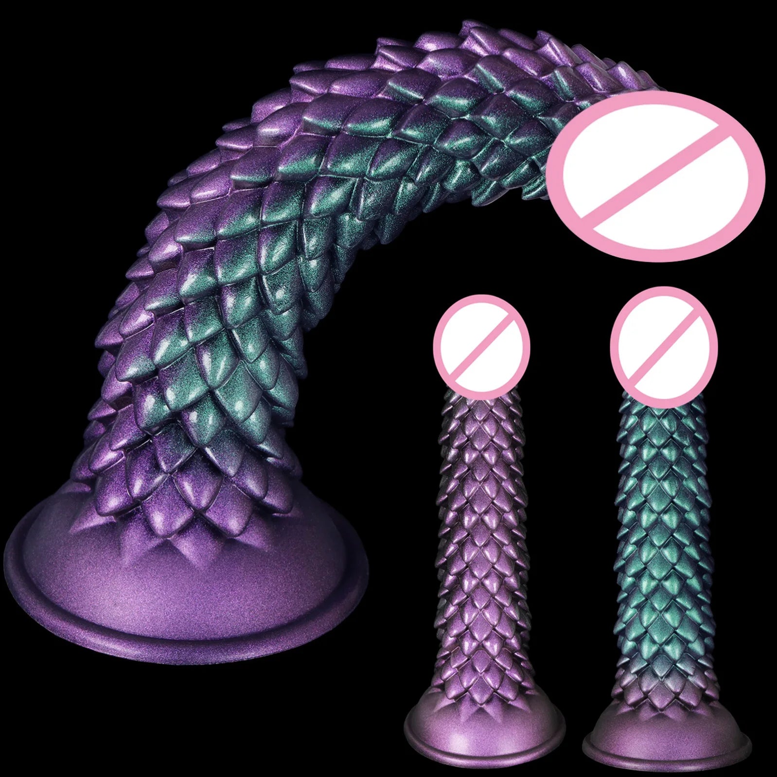 Dragon Scale Dildo Monster Anal Plug Huge Penis Adult Sex Toys Realistic Dildos Big Dick Women Men 18+ Vaginal Prostate Massager