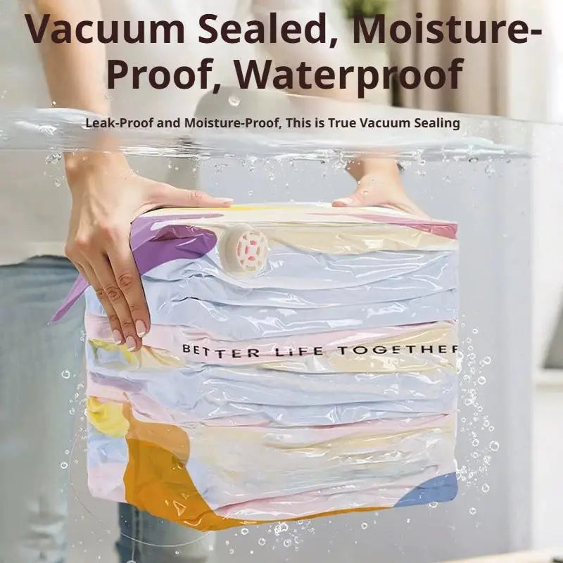 Extra-Large Reusable No-Pump Compression Storage Bag