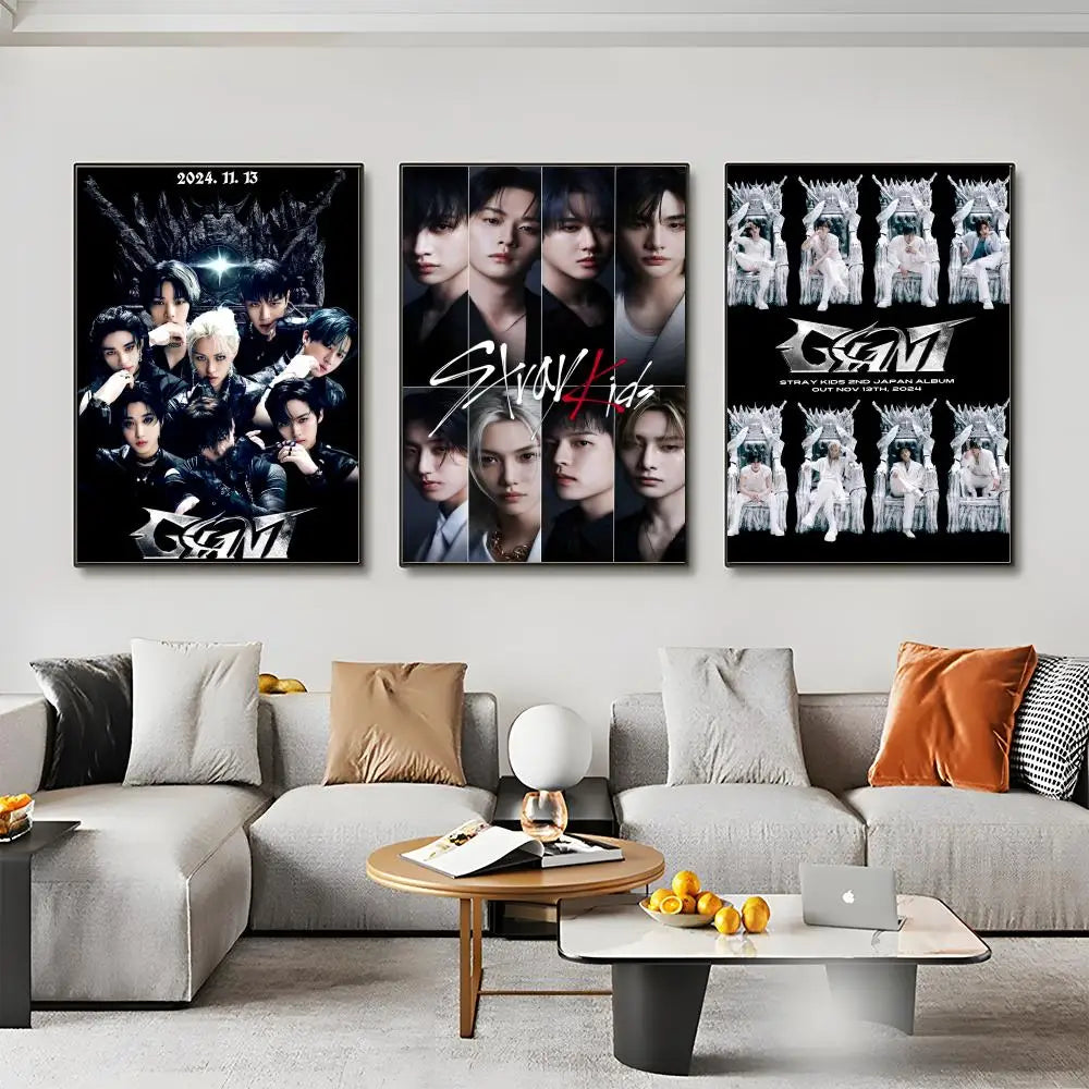 Stray Kids Waterproof K-Pop Wall Poster