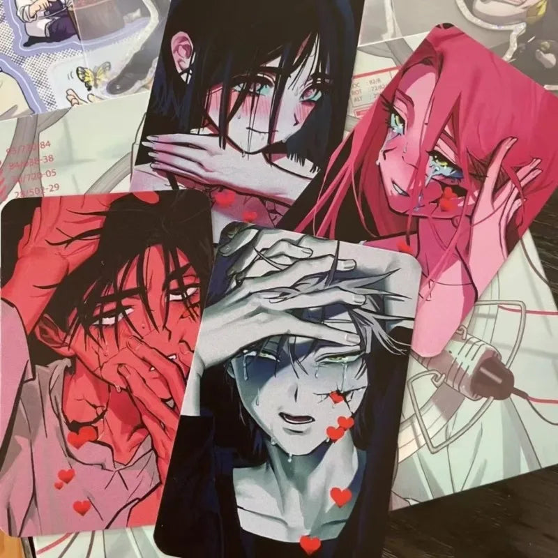 4PCS Anime ALIENSTAGEING Till Ivan Lomo Small Card Photocard HD Small Album Photo Cards for Fans Collection Postcard Friend Gift