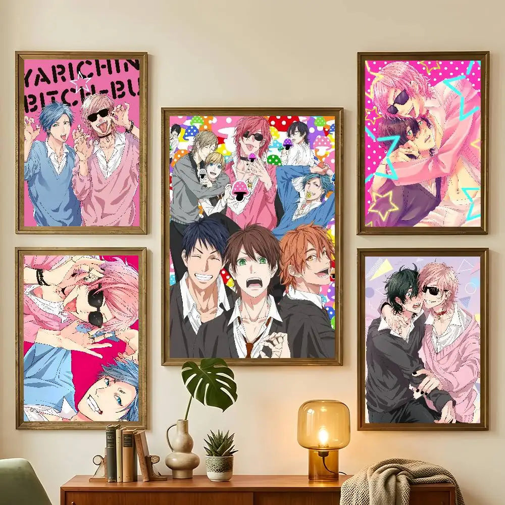 Yarichin Bitch Club Ayato Yuri Wall Poster