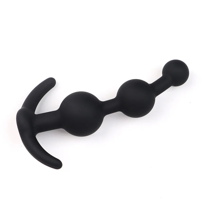 Small Silicone Beginner Anal Bead Set
