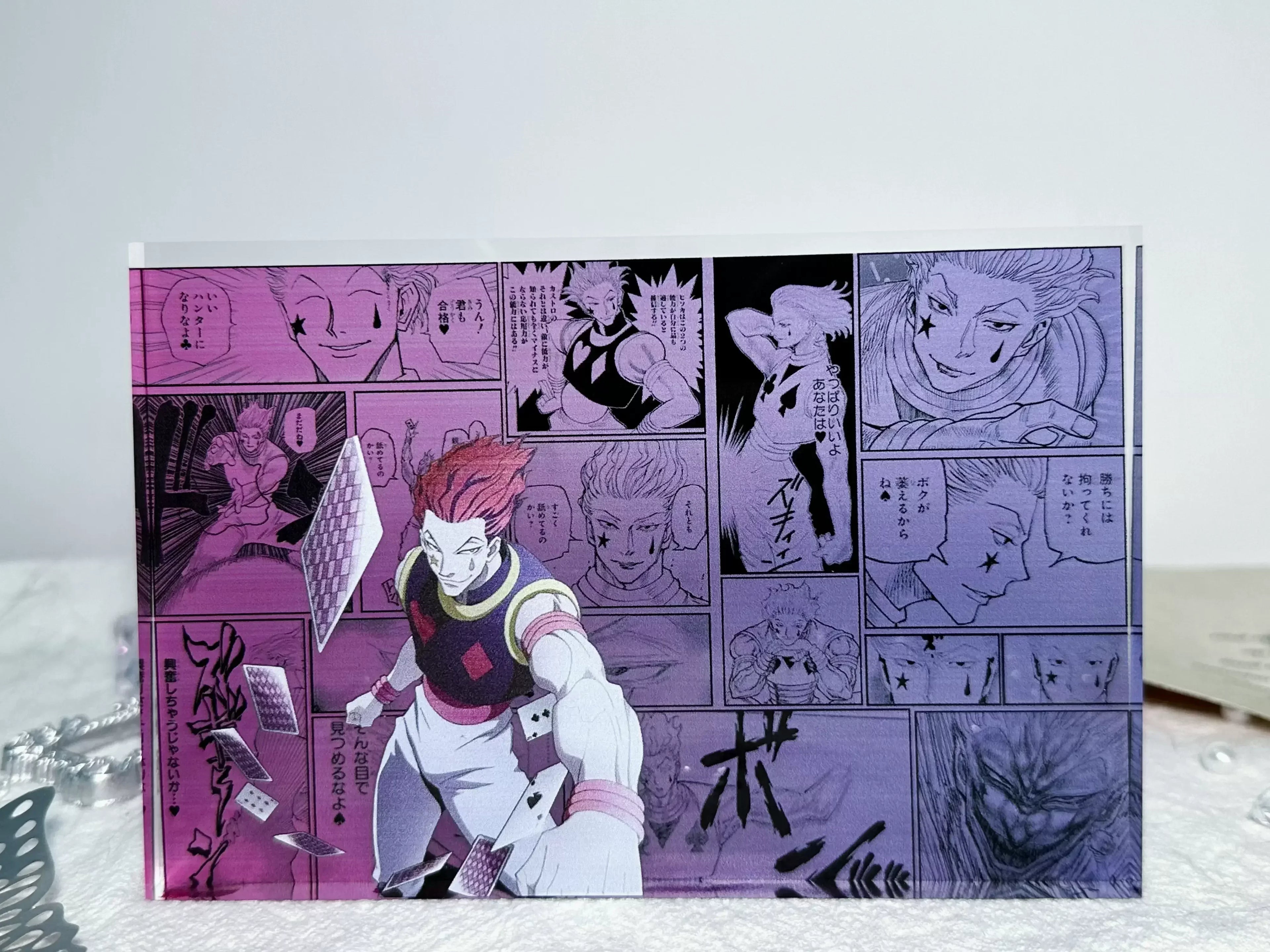 HUNTER×HUNTER Acrylic Stand Block Hisoka GON FREECSS Killua Zoldyck Anime HOBBY Goods Gift Animation Derivatives