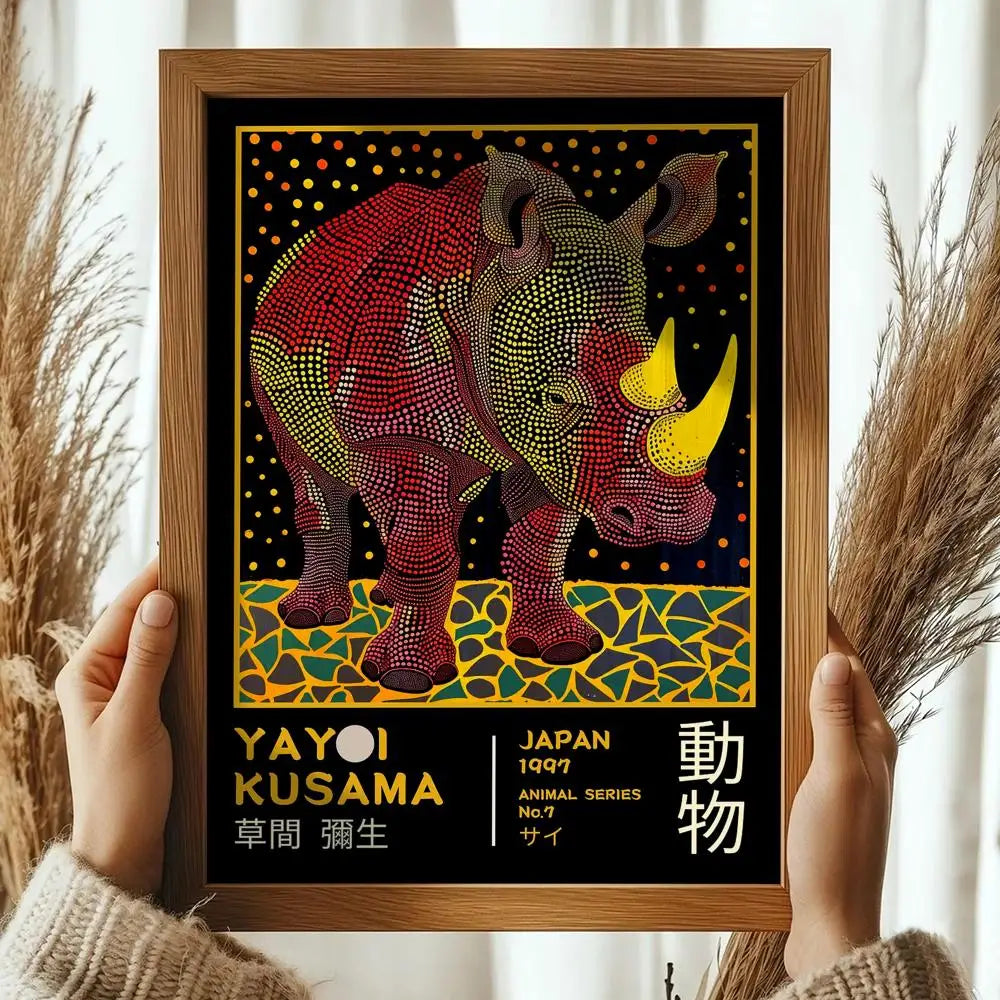 Yayoi Kusama Decorative Wall Art Poster