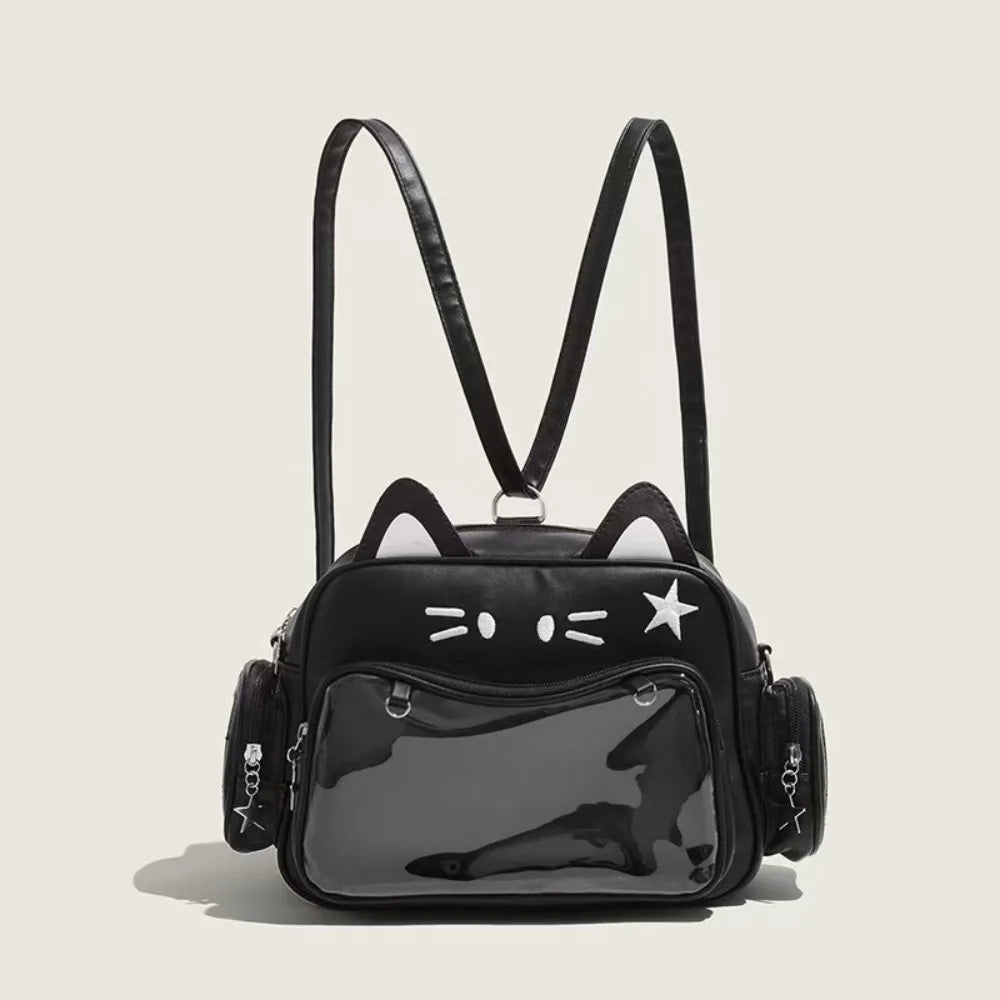 Kawaii Cat Transparent Ita Bag