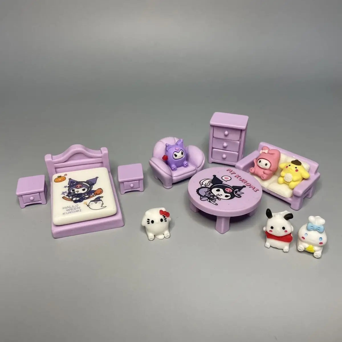 Kawaii Cat Miniature Dollhouse Furniture Toy