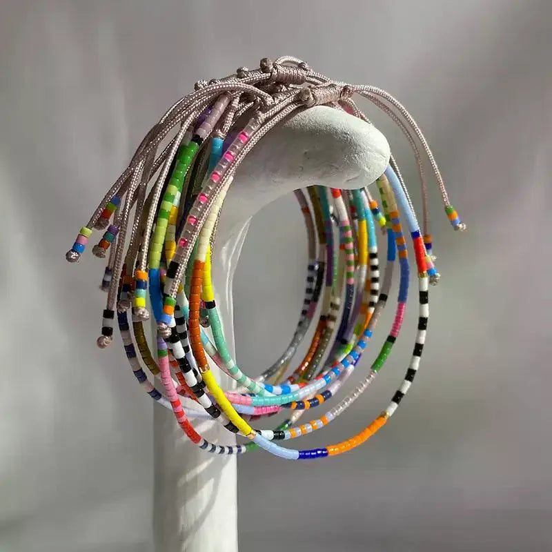Colorful Handmade Beaded Bracelet