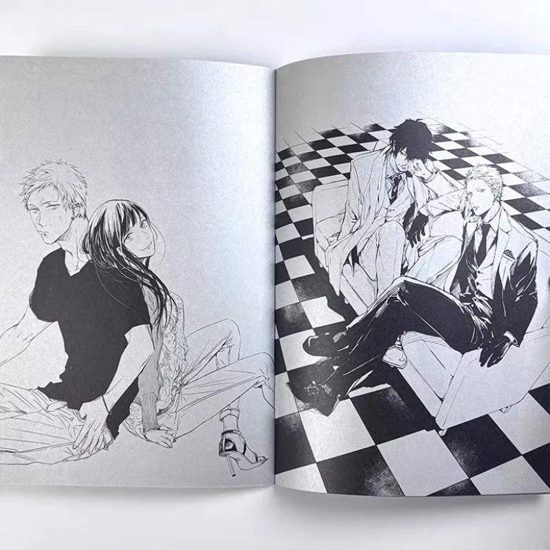 GIVEN Art Book Japanese Edition Reprint  Artwork Kizu Natsuki Illustration Collection Monochrome SIDE Manga Comic Rock Bands
