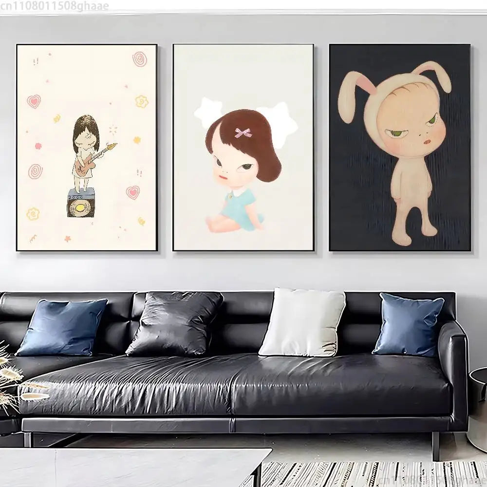 Yoshitomo Nara Waterproof Art Poster