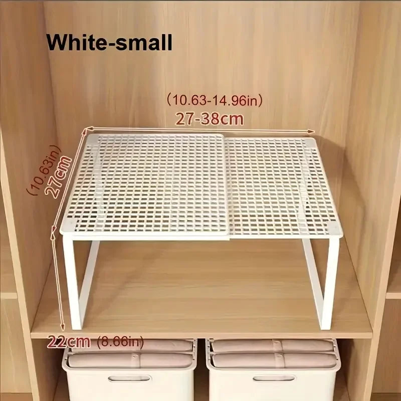 Expandable Stackable Wardrobe Shelf Organizer